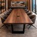 Black Walnut Made to Order Conference Table with Legs | Select Size, Stain, Grommet and Leg Options - Free Shipping Black Walnut Made to Order Conference Table with Legs | Select Size, Stain, Grommet and Leg Options - Free Shipping