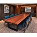Sapele Mahogany Made to Order Conference Table with Legs | Select Size, Stain, Grommet and Leg Options - Free Shipping Sapele Mahogany Made to Order Conference Table with Legs | Select Size, Stain, Grommet and Leg Options - Free Shipping