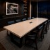 White Oak Made to Order Conference Table with Legs | Select Size, Stain, Grommet and Leg Options - Free Shipping White Oak Made to Order Conference Table with Legs | Select Size, Stain, Grommet and Leg Options - Free Shipping