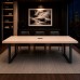 White Oak Made to Order Conference Table with Legs | Select Size, Stain, Grommet and Leg Options - Free Shipping White Oak Made to Order Conference Table with Legs | Select Size, Stain, Grommet and Leg Options - Free Shipping