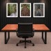 Made to Order Solid Wood Desk and Desktops | Select Hardwood & Options | Free Shipping