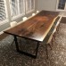 Live Edge Black Walnut Dining and Conference Table Configurator - Customize Your Solid Wood Table