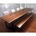 Live Edge Black Walnut Dining and Conference Table Configurator - Customize Your Solid Wood Table
