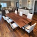 Live Edge Black Walnut Dining and Conference Table Configurator - Customize Your Solid Wood Table