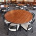 Fabricate your Large Diameter Solid Wood Round Dining Table or Tabletop | Custom Full Table Builder