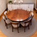 Fabricate your Large Diameter Solid Wood Round Dining Table or Tabletop | Custom Full Table Builder