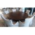 Quick Ship Large Diameter Solid Wood Round Dining Table & Top Online Fabricator Quick Ship Large Diameter Solid Wood Round Dining Table & Top Online Fabricator