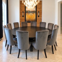 84" Large Diameter Round Dining Table - Select Options - Free Shipping