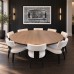 Fabricate your Large Diameter Solid Wood Round Dining Table or Tabletop | Custom Full Table Builder