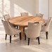 Fabricate your Large Diameter Solid Wood Round Dining Table or Tabletop | Custom Full Table Builder