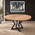 Fabricate your Large Diameter Solid Wood Round Dining Table or Tabletop | Custom Full Table Builder