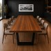 Handmade Thick Solid Wood Dining Table Builder 2.5 Inch Thick Handmade Thick Solid Wood Dining Table Builder 2.5 Inch Thick