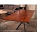 Bubinga Wide Plank Dining Table with Custom Base - Made in the USA - Free Shipping Bubinga Wide Plank Dining Table with Custom Base - Made in the USA - Free Shipping