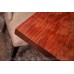 Bubinga Wide Plank Dining Table with Custom Base - Made in the USA - Free Shipping Bubinga Wide Plank Dining Table with Custom Base - Made in the USA - Free Shipping