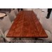 Bubinga Wide Plank Dining Table with Custom Base - Made in the USA - Free Shipping Bubinga Wide Plank Dining Table with Custom Base - Made in the USA - Free Shipping