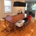 Sapele Mahogany Made to Order Dining Table with Legs | Select Size, Stain and Leg Options - Free Shipping