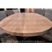 Oval White Oak Dining Table with Custom Legs - Made in the USA - Free Shipping