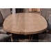Oval White Oak Dining Table with Custom Legs - Made in the USA - Free Shipping