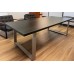 Sapele Mahogany Made to Order Conference Table with Legs | Select Size, Stain, Grommet and Leg Options - Free Shipping Sapele Mahogany Made to Order Conference Table with Legs | Select Size, Stain, Grommet and Leg Options - Free Shipping
